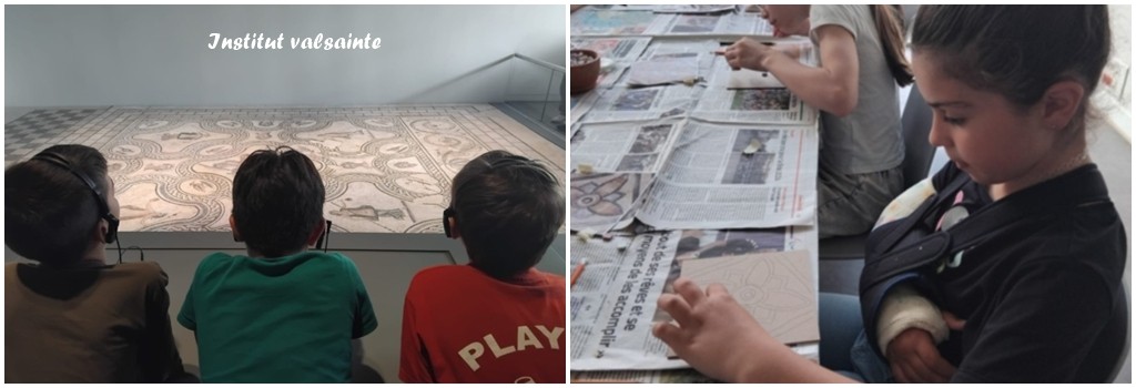 Lire la suite à propos de l’article Musée de la Romanité, Mosaïque