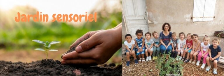 Lire la suite à propos de l’article Jardin sensoriel en maternelle juin 2025