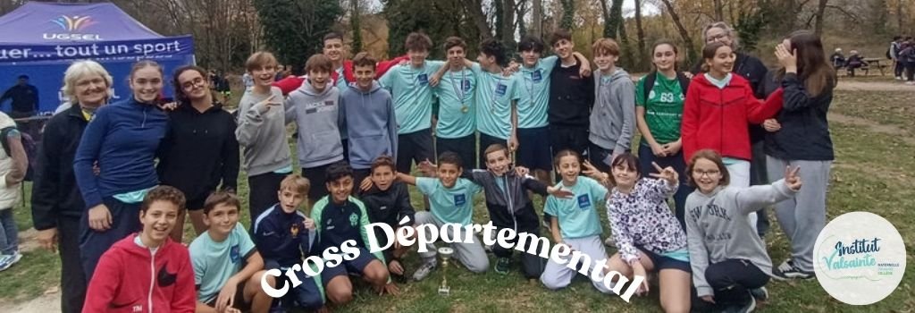Lire la suite à propos de l’article Cross départemental 2025 Institut Valsainte