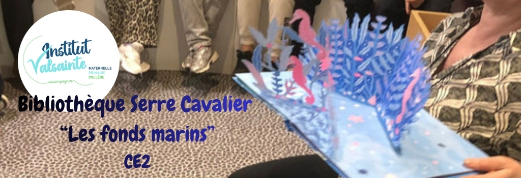Les fonds marins, Serre Cavalier, CE2